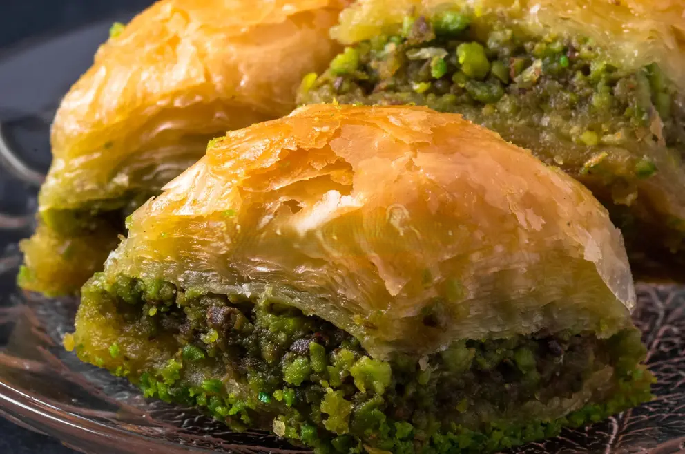 Baklava dilimleri